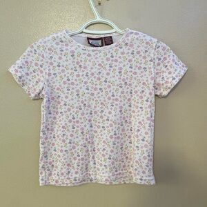 Multicolor Floral Kids Tee